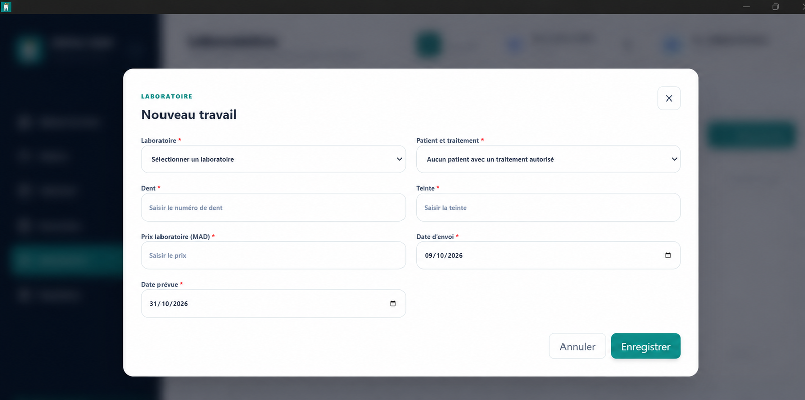 Dental Practice Management System — screenshot 7