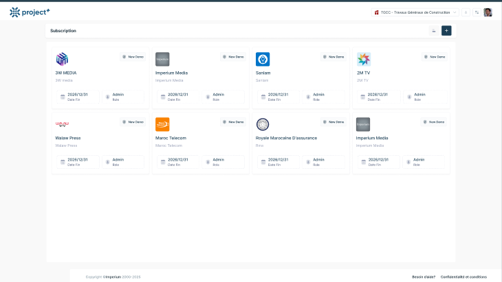 Project+ – Collaborative Project Management — screenshot 1