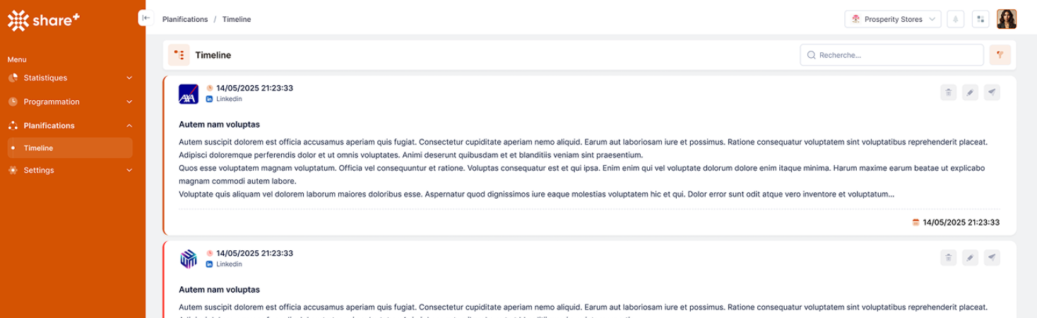 Share+ – Social Media Management Platform — screenshot 1