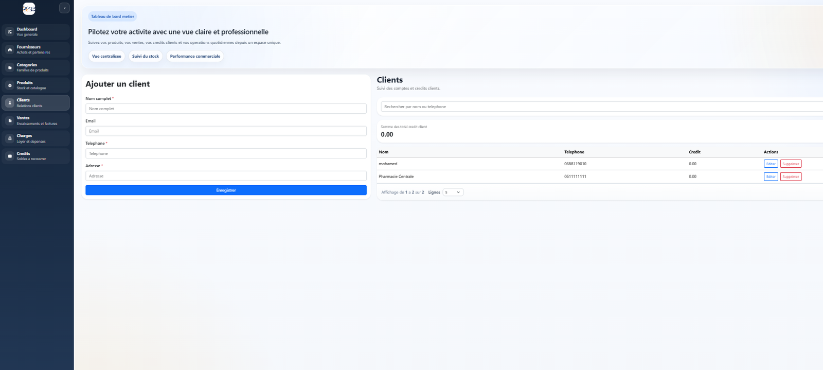 Stock Management System — screenshot 5